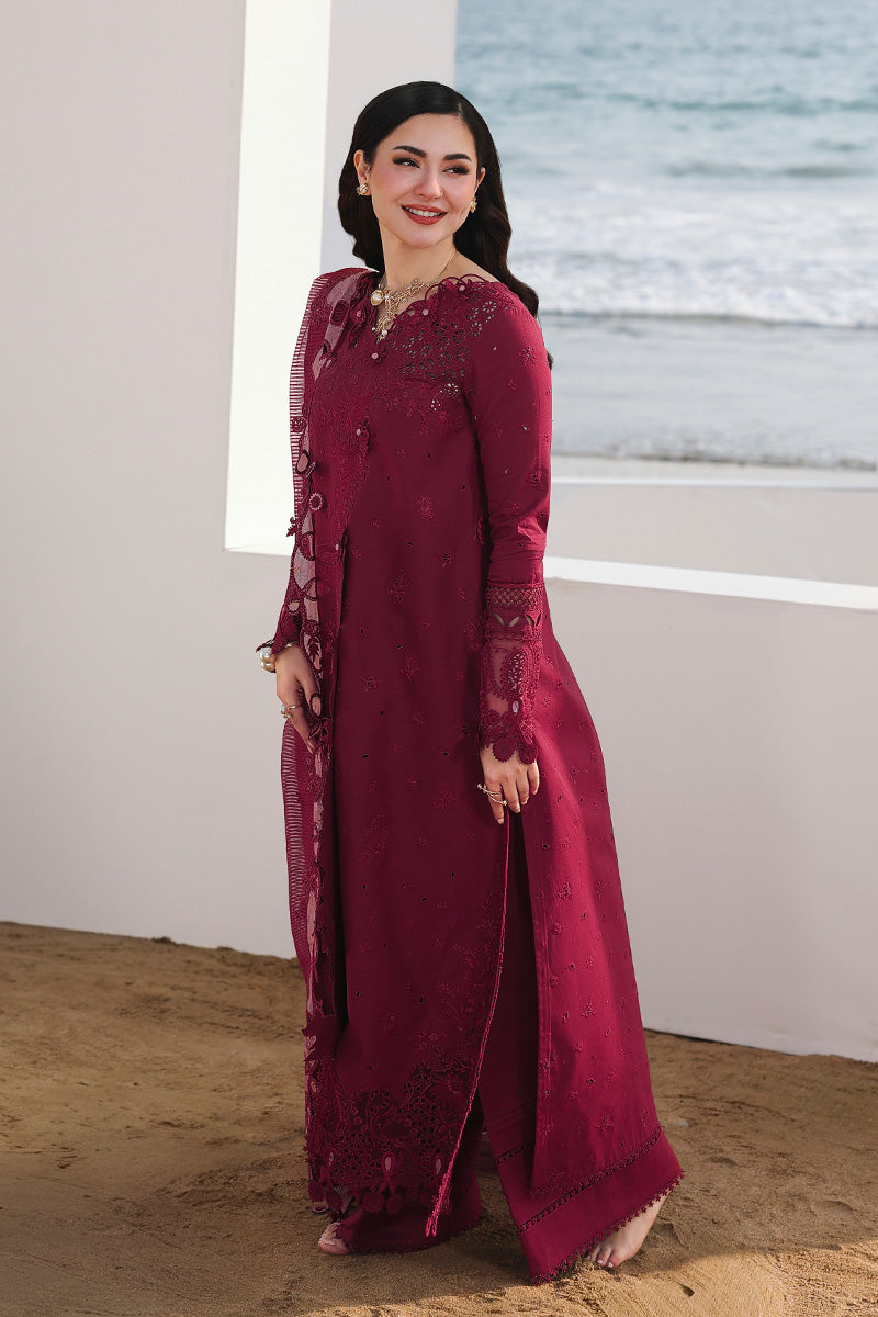 Qalamkar - Sahil Luxury Lawn Embroidered Eid Collection A710