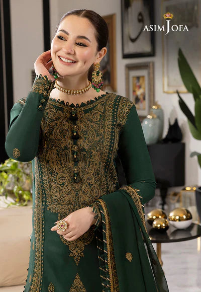 Lawn 3PC Embroidered With Chiffon Embroidered Dupatta-L 244