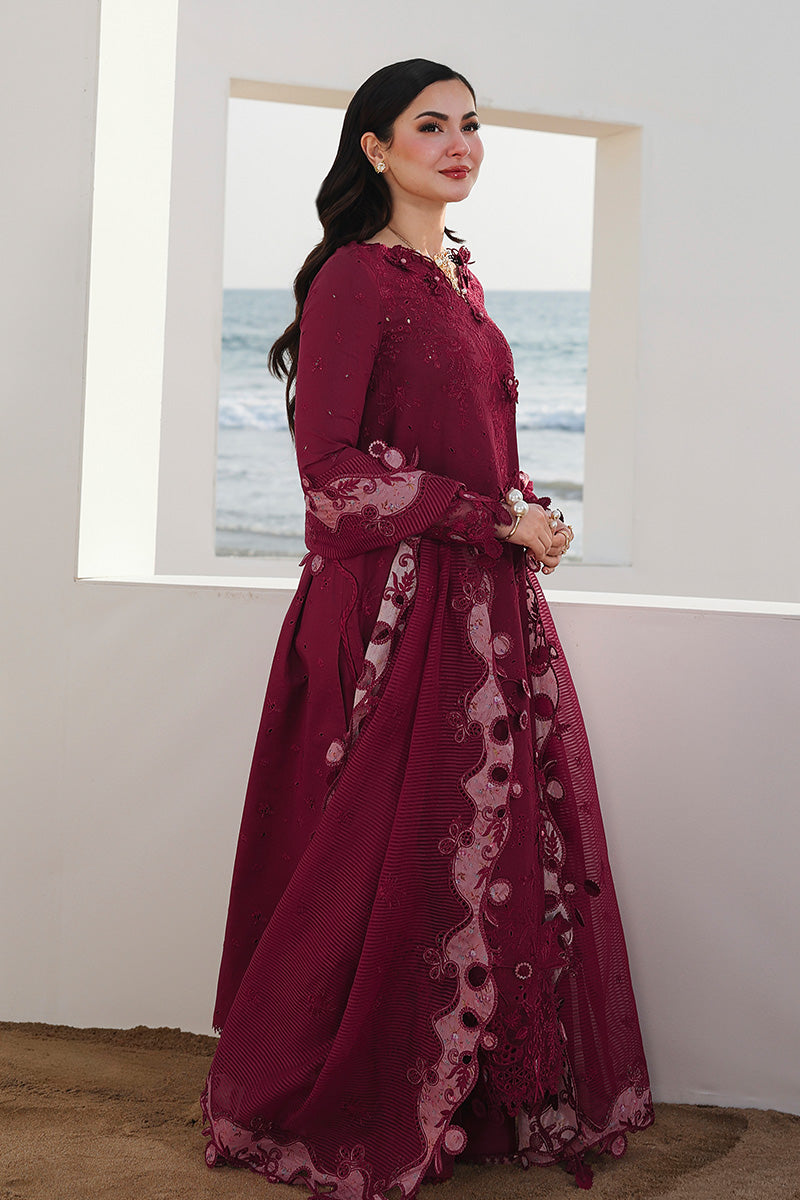 Qalamkar - Sahil Luxury Lawn Embroidered Eid Collection A710