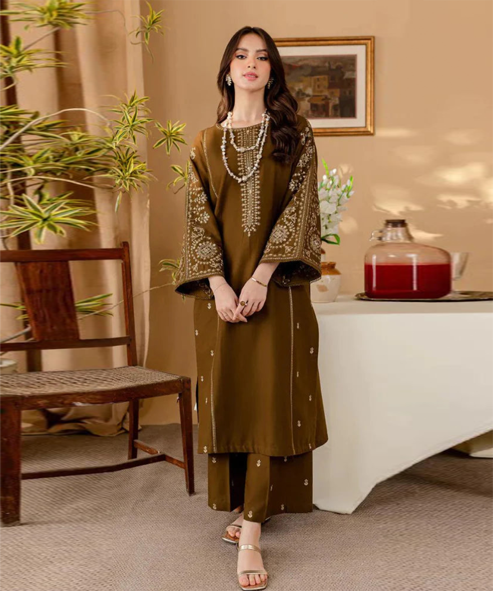 Dhanak 2PC Embroidered-105