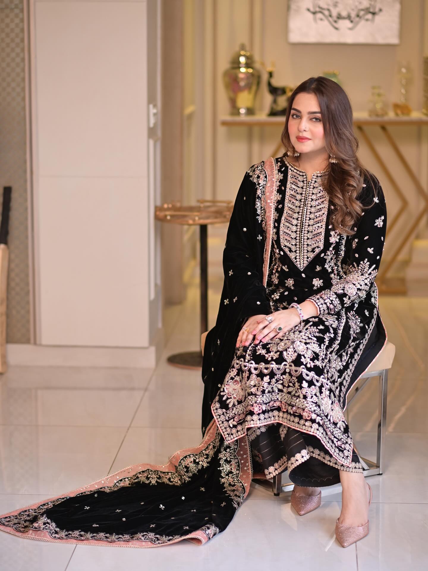 ANEELA’S LUXURY VELVET COLLECTION A680