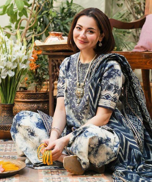 3PC - Printed Lawn Shirt With Voile Printed Dupatta - 1542